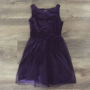 Short Purple Dress